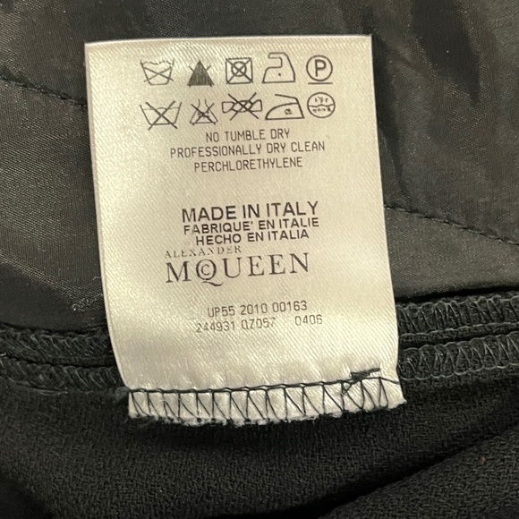 Alexander Mcqueen Zipper Pants - Picture 8 of 9